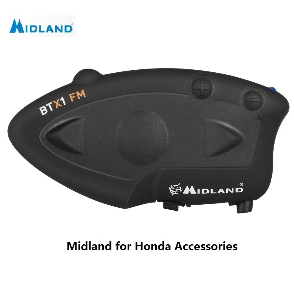 MIDLAND BTX1 FM мотоциклетный шлем Интерком Водонепроницаемый BT интерфон intercomunicador moto