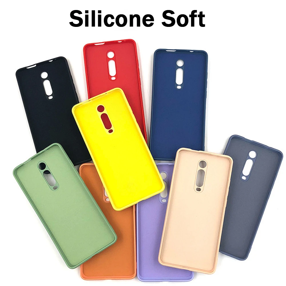 

Silicone Soft Phone Case For Xiaomi 8 9 9SE 6X MIX2S MIX3 for Redmi 7 7A NOTE7/NOTE7PRO K20/K20PRO Color protection shell