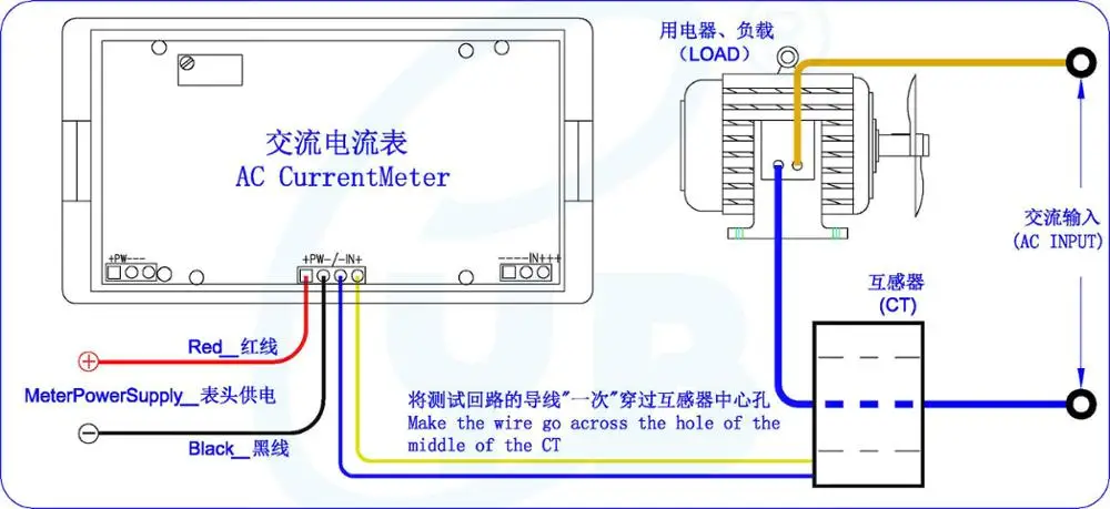 YB5135A AC светодиодный цифровой измеритель тока Амперметр AC 200mA 2A 10A 50A 100A 200A 300A 500A микро Амперметр Milli Амперметр ICL7107