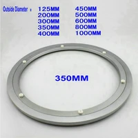 hq h350 outside dia 350 mm 14 inch quiet and smooth solid aluminium bearing lazy susan dining table