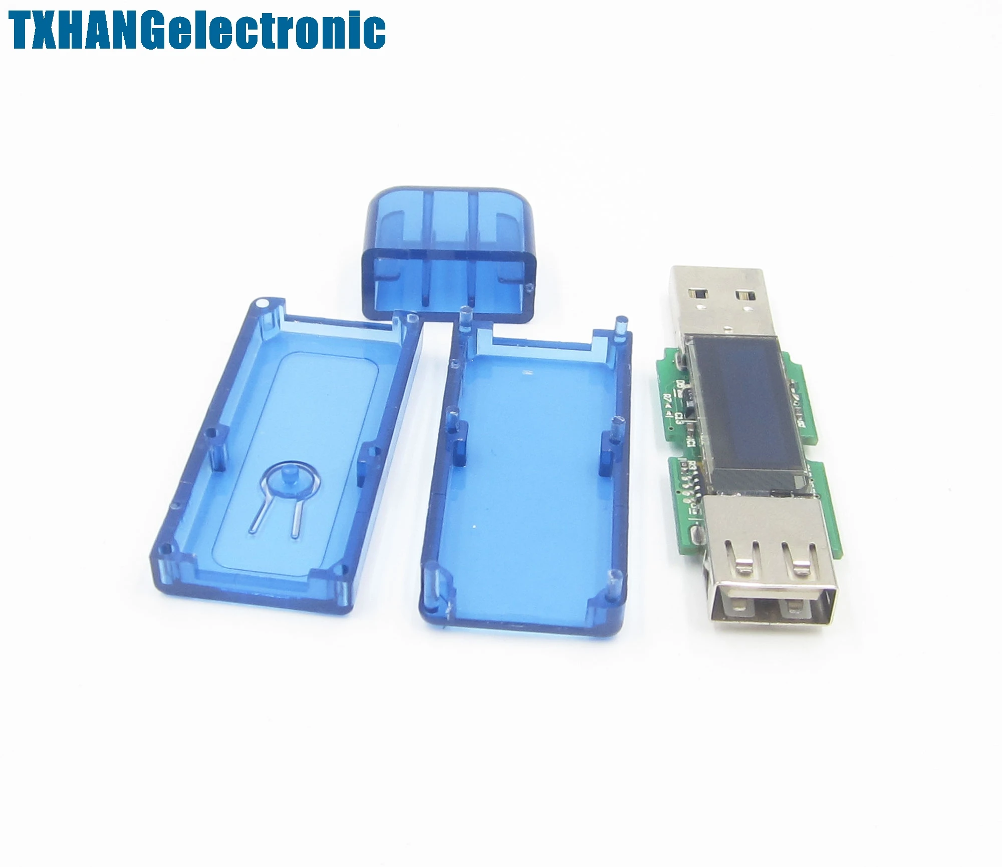 4 бит OLED USB Вольтметр Амперметр Текущий Мощность Ёмкость Teer белый цвет |