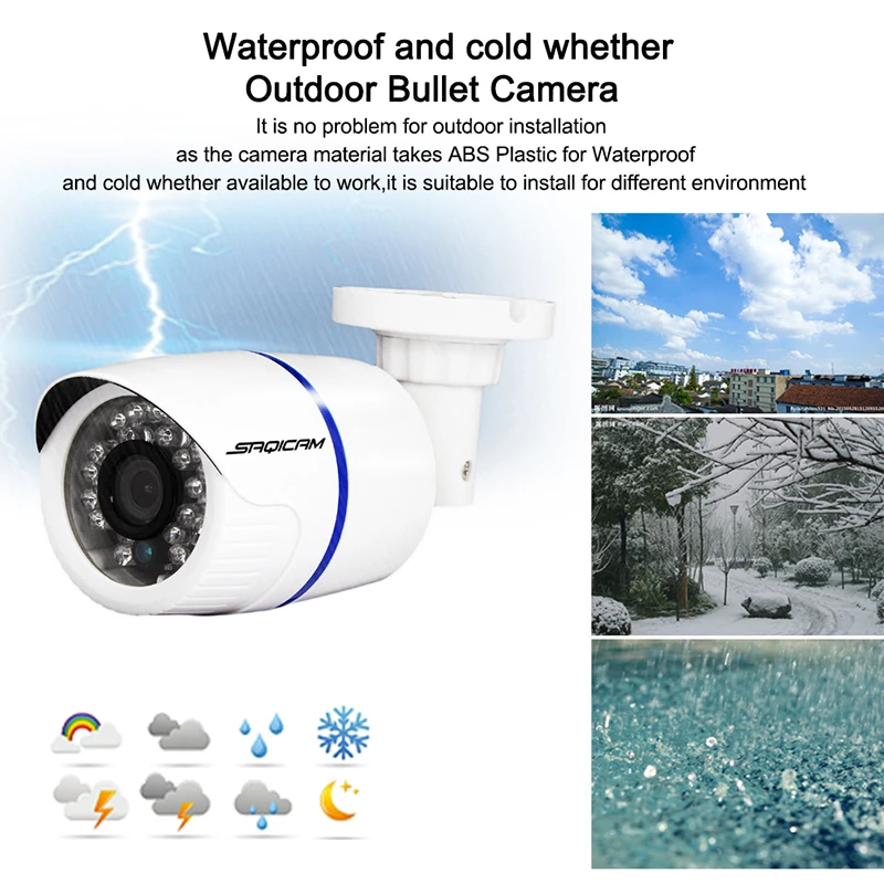 Saqicam 4CH PoE IP камера безопасности Система 1 3 мегапикселей 2 шт 960P пуля камеры ИК
