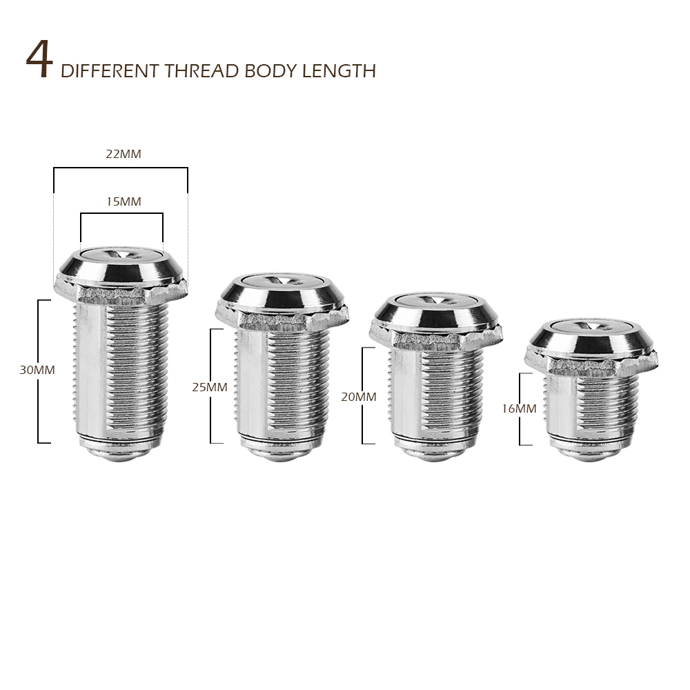 Ящик безопасности 4 размера цилиндрический замок для почтового ящика ящик