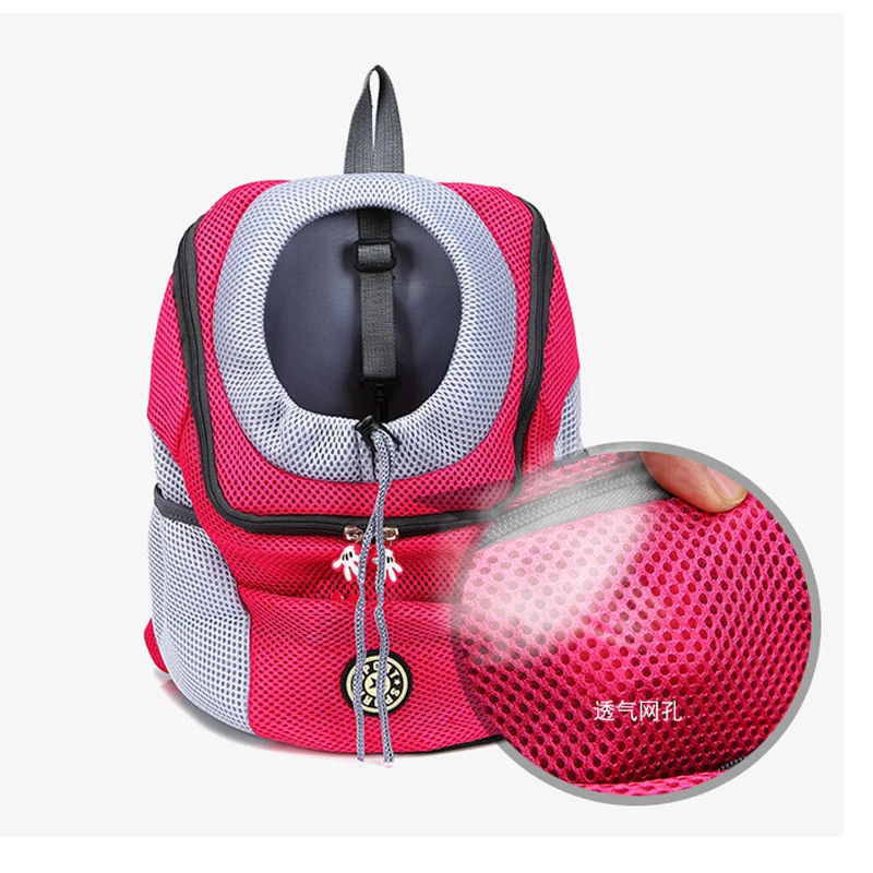 Рюкзак для домашних животных сумка на плечо собак нагрудная переносная дорожная