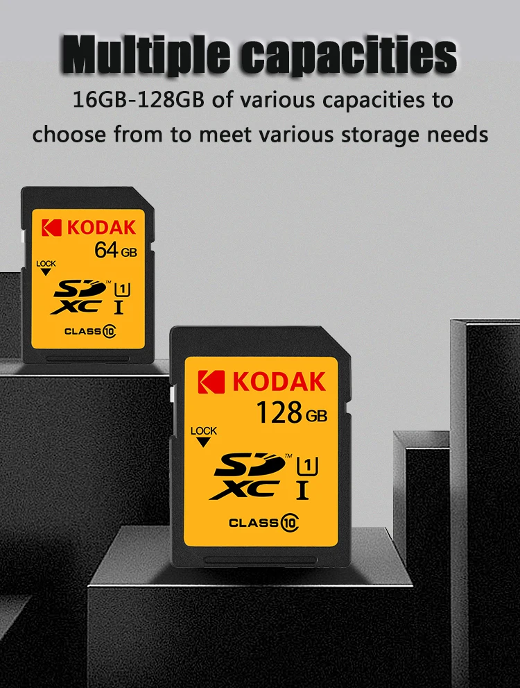 Kodak sd карта 16 ГБ 32 ГБ карта памяти класс 10 высокая скорость Tarjeta sd для Canon Nikon sony камера карта цифровая зеркальная камера