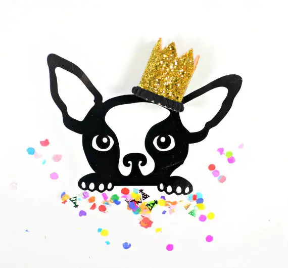 Новинка головные уборы для дня рождения черная Золотая шляпа вечеринки