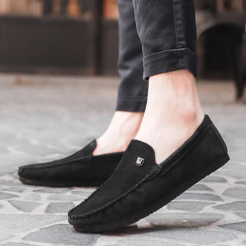 Мужская обувь 2018 модная повседневная Легкий дышащий материал Slip-on Летние