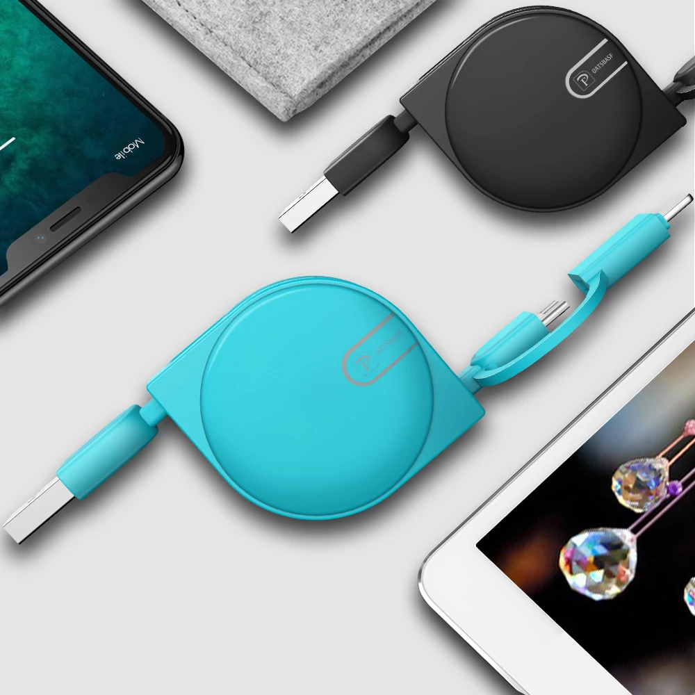 OATSBASF Выдвижной USB C для samsung galaxy Note 9 S9 Plus One plus 6 кабель Тип C зарядное устройство для One Plus 5T Xiaomi mi x 2 2S