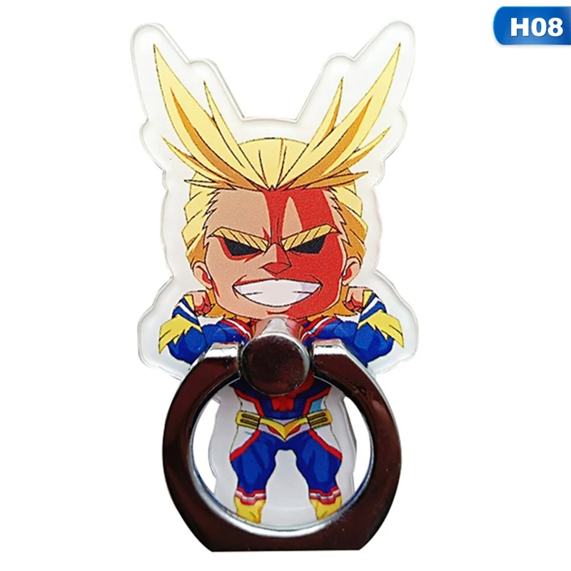 PA2834H08 My Hero Academy All Might Bakugou Midoriya Todoroki кольцо стенд держатель стент мобильный телефон паста стенты - Цвет: PA2834H08