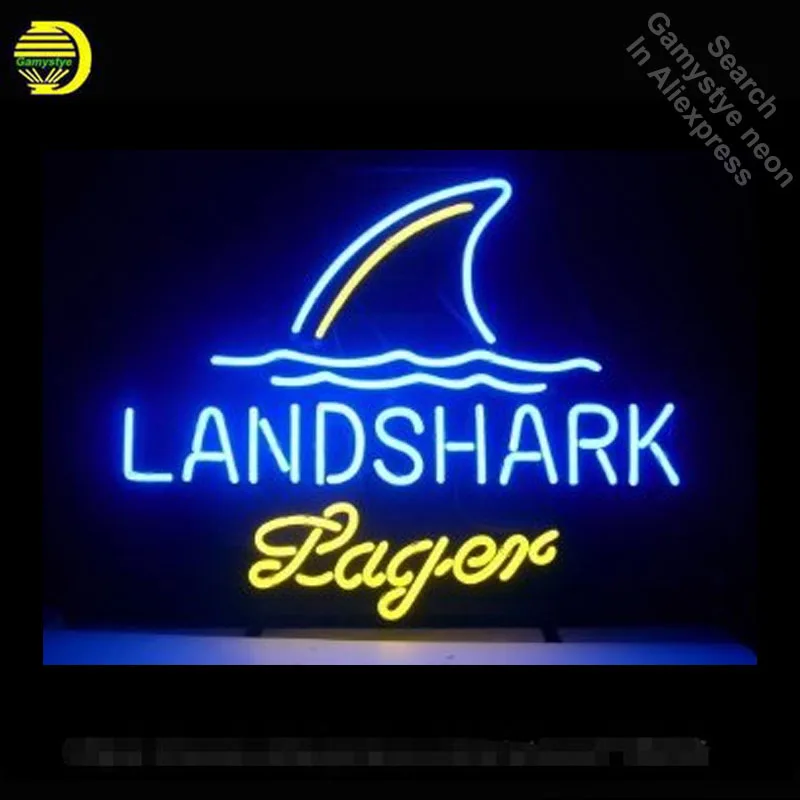 LandShar неоновая вывеска лампа неоновые огни Настоящая стеклянная - Цена: 10127.43