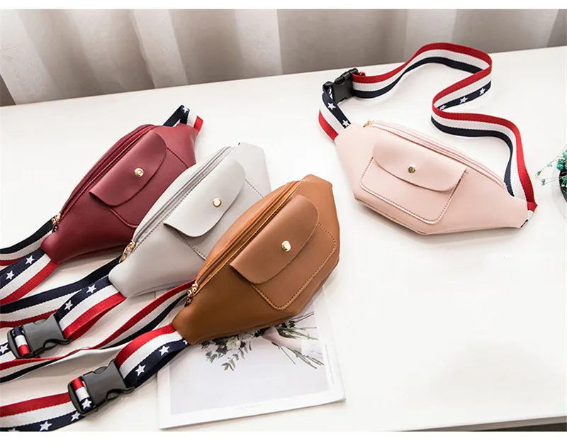 Mihaivina Fanny Pack для женщин поясная сумка Женская поясная сумка из искусственной кожи путешествия груди сумки кассира Bolsa для Iphone8