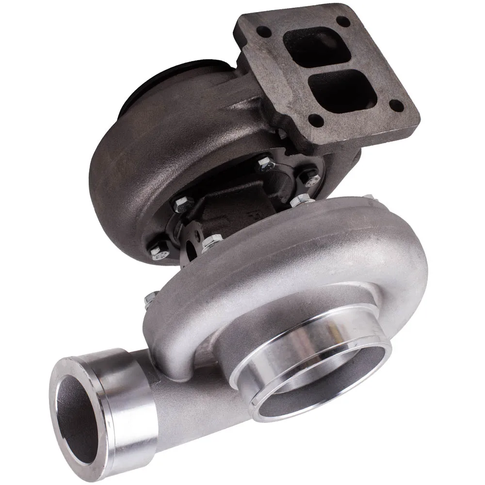 GT45R GT45 Turbo A/R. 66 A/R 1,05 T4 масляный холодный V-band зажим для выхода турбокомпрессора 600+ BHP Boost обновления гоночная турбина Универсальный