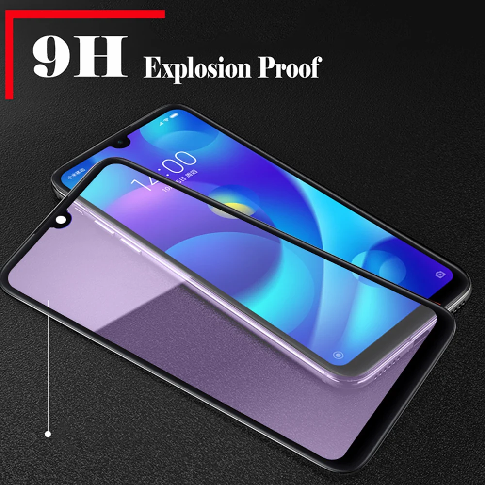 Полное покрытие стекла для Xiaomi Redmi 7 закаленное стекло 9H Премиум Взрывозащищенный