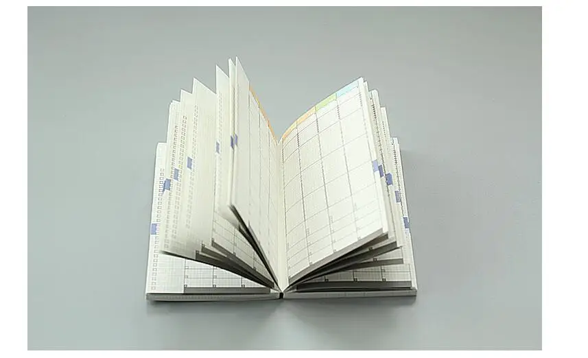 Красочная внутренняя книга для Hobonichi Journal Cover A5 Еженедельный план+ ежедневный план 256P DIY ежедневник принадлежности
