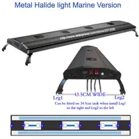 60" Metal Halide HQI+T5 770W/1070W Marine coral sps plant freshwater Aquarium Aquatic Pet Fish tank Light Lamp Lighting fixture