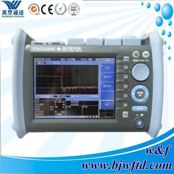 Бесплатная доставка оригинальный yokogawa OTDR AQ1200 одномодовое рефлектометр |