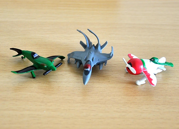 12 шт./лот 5 см фильм Самолеты Пыльной шкипера ПВХ Фигурки Коллекционная мини