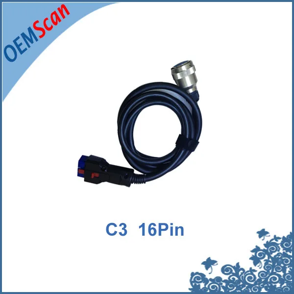 100% Медь 2 м Длина высокое качество OBDII кабель OBD2 C3 16Pin 16 pin для Star | Автомобили и