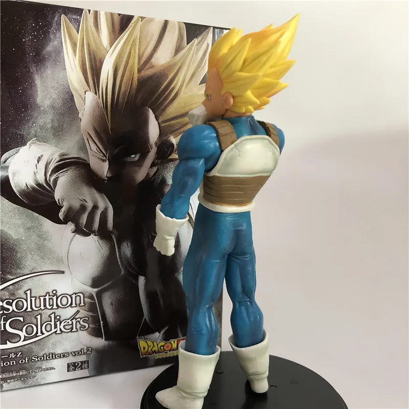 Dragon Ball Z Vegeta воин Пробуждение Fusion Супер Saiyan мужские шорты отец Гоку ПВХ фигура DBZ Коллекция Модель 18 см