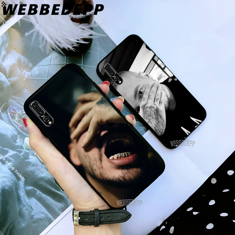 WEBBEDEPP J Balvin Soft TPU Case for Huawei Y6 Y7 Prime Y9 Mate 10 20 Lite Pro Nova 2i 3i 4 | Мобильные телефоны и
