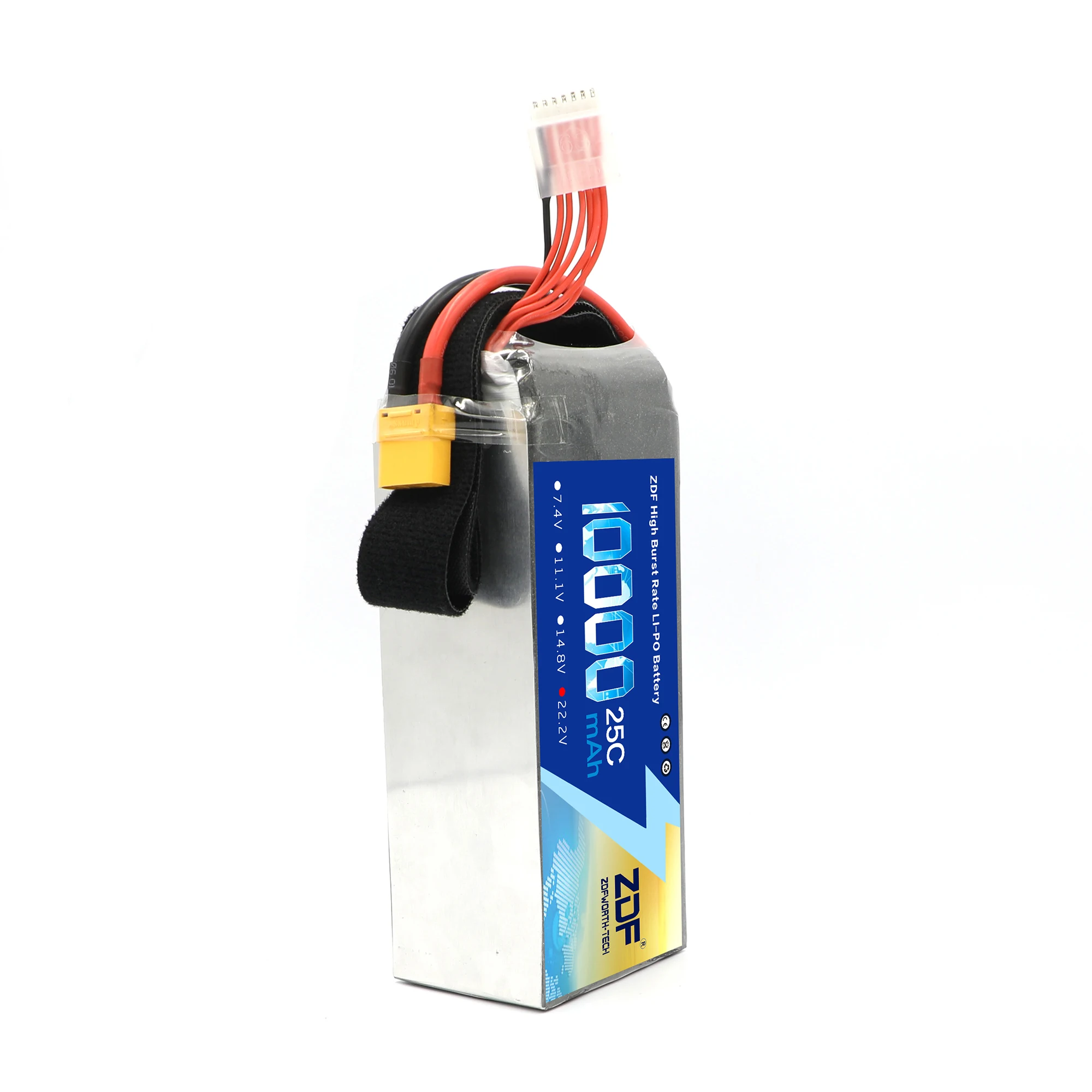 ZDF Power RC LiPo аккумулятор 6S 22 2 в 10000 мАч 25C Max 50C для UAV мультикоптера квадрокоптера