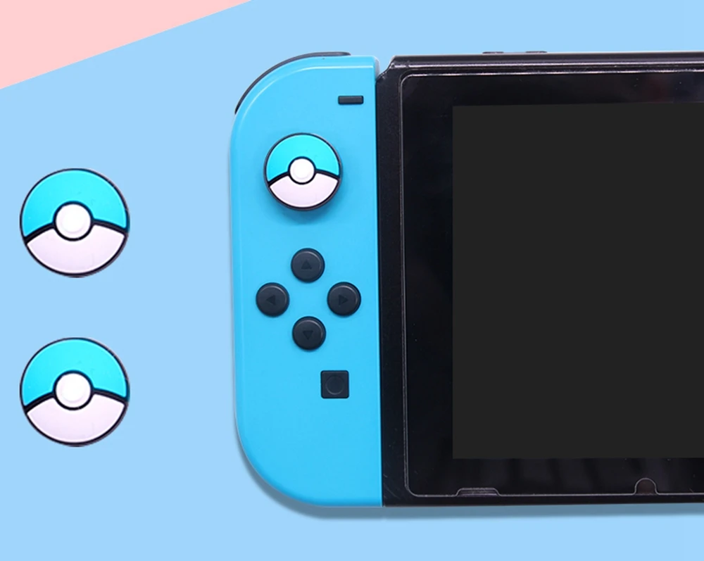 1 шт. силиконовая аналоговая Крышка для захвата Nintendo Switch контроллер NS Skin Joy Con Cap s