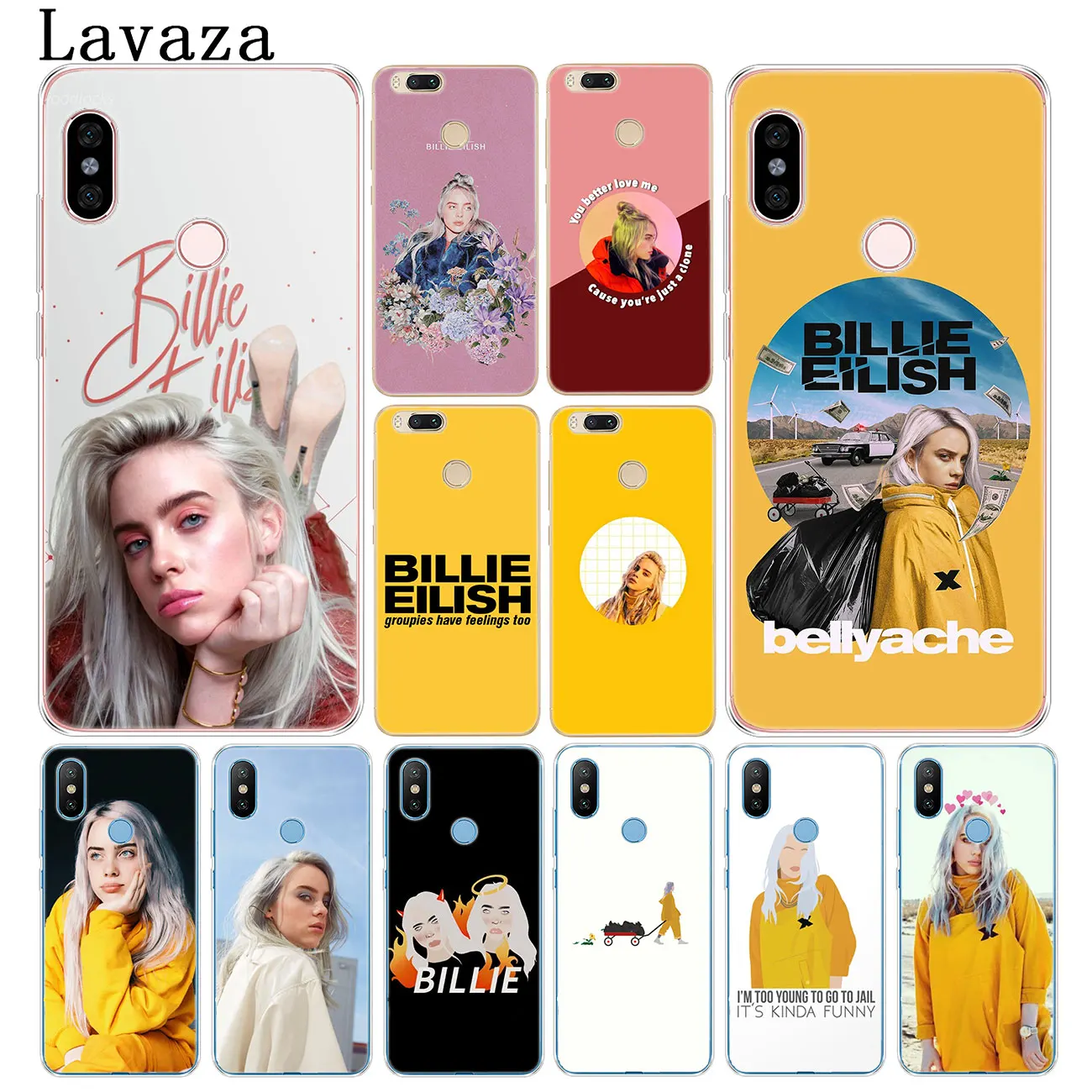 Lavaza Hot Billie Eilish Music Singer жесткий чехол для телефона для Xiaomi Redmi K20 Pro 8A 7A 5A 6A 4A Note 8 7 5 4 4X6 Pro