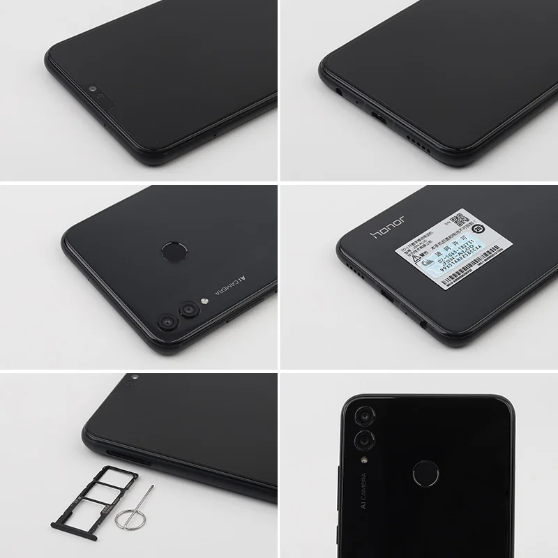Глобальная версия Honor 8X6 5 &quotсмартфон LTE Kirin 710 Восьмиядерный Android 8 1 отпечаток