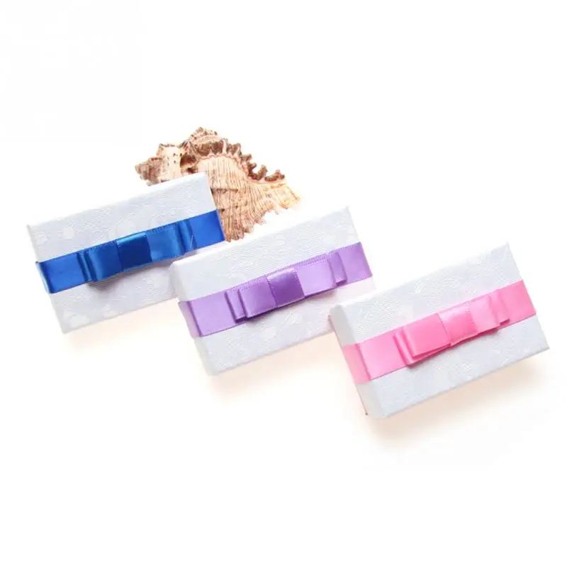 Маленькое свежее украшение с бантом ожерелье бусинами-кубиками кулон серьги