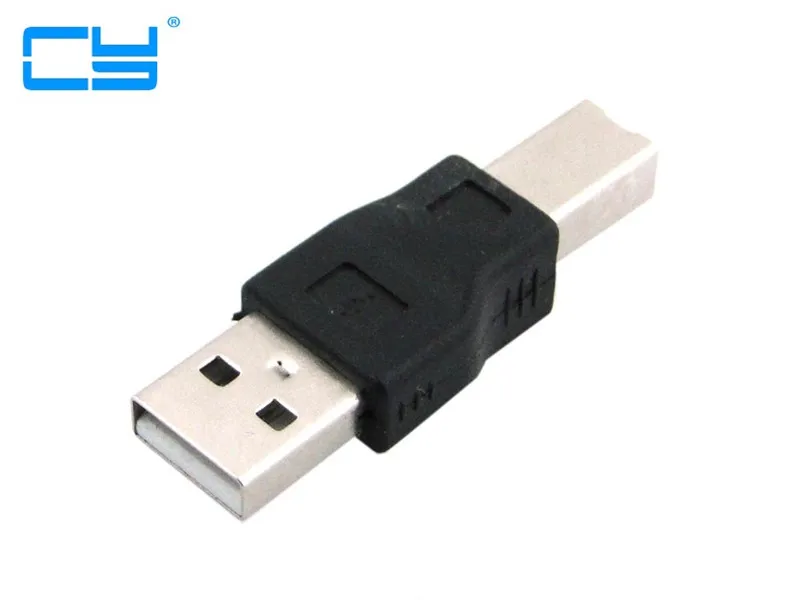 Adaptador de USB para máquina de impresión, convertidor Macho para B, escáner,...