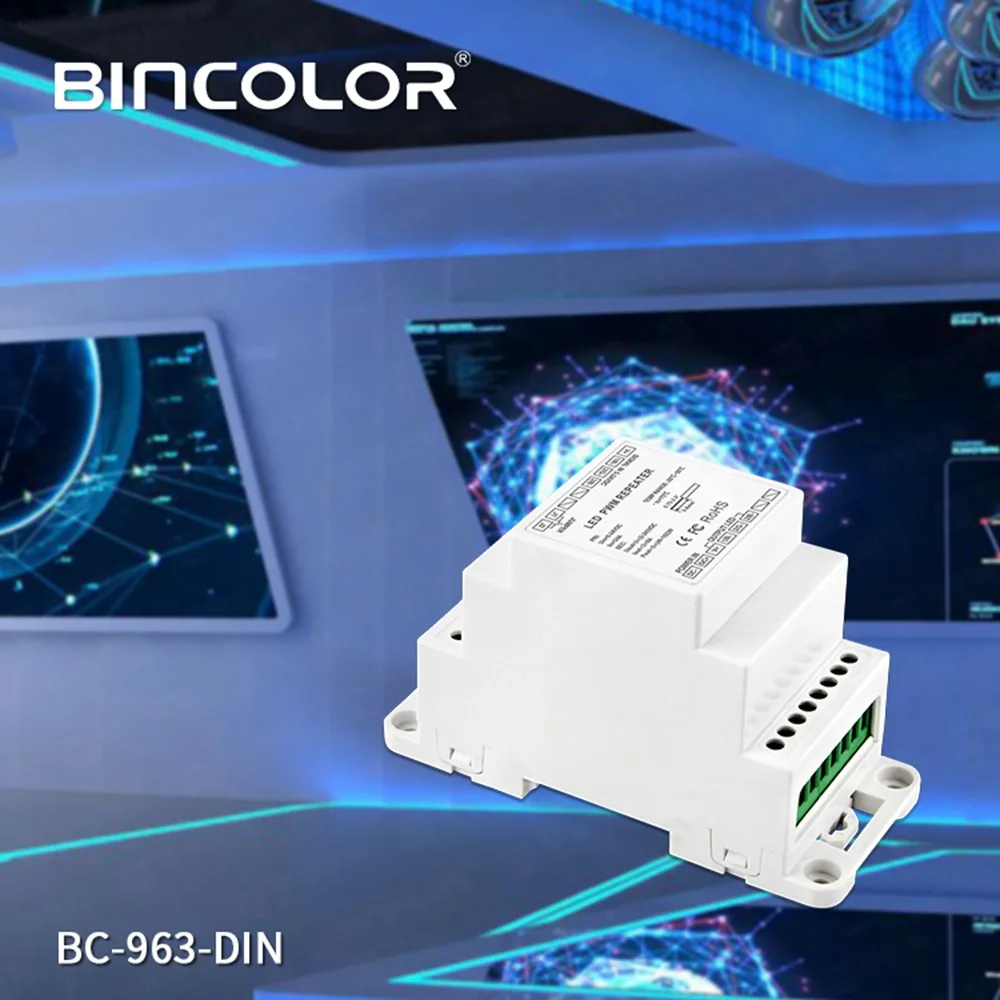 BC-963-Din din-рейка Тип 3CH Led усилитель мощности DC5V-Dc24V вход | Лампы и освещение