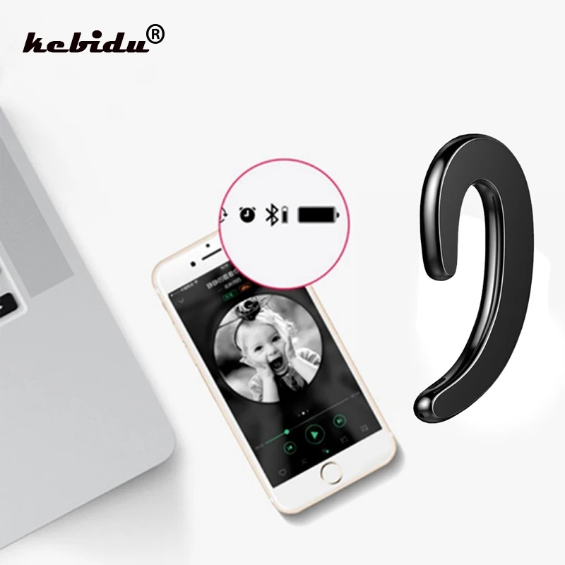 Беспроводные наушники kebidu с костной проводимостью Bluetooth 4 2 Спортивная гарнитура