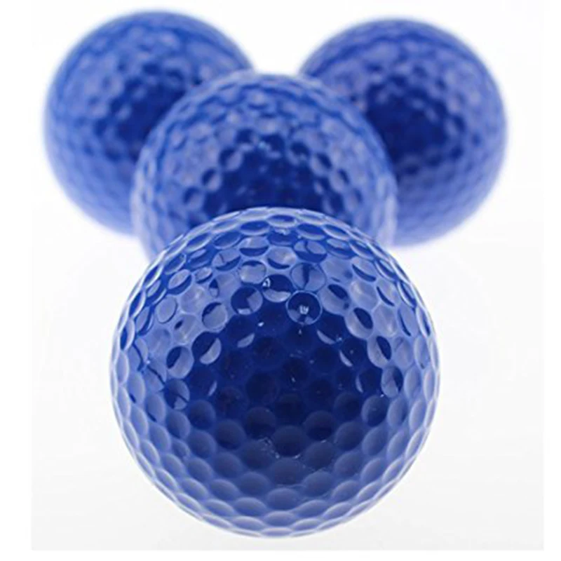 CRESTGOLF 6 шт./упак. красочные мячи для мини гольфа тренировок в гольф из двух