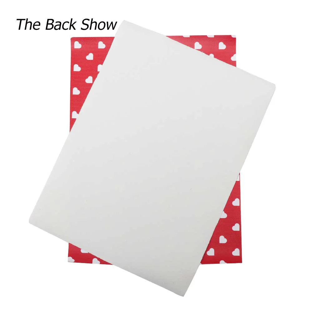 AHB ткань из искусственной кожи на День святого Валентина виниловые кожаные листы