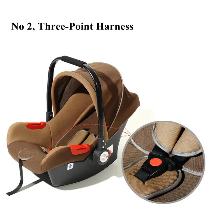 

Free Ship Brand New Safe Neonatal Basket-Style Car Seat Infants Handle Basket Seat Newborn Babies Car Safety Seats Free Shipping