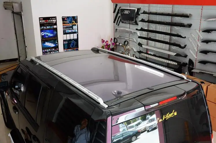 Высококачественные металлические серебряные Автомобильные Боковые рейки 2010 2015