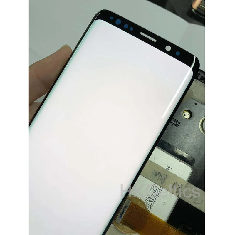 AMOLED дисплей Замена для SAMSUNG Galaxy S9 ЖК сенсорный экран дигитайзер S9+ плюс ЖК G960 G965 части экрана
