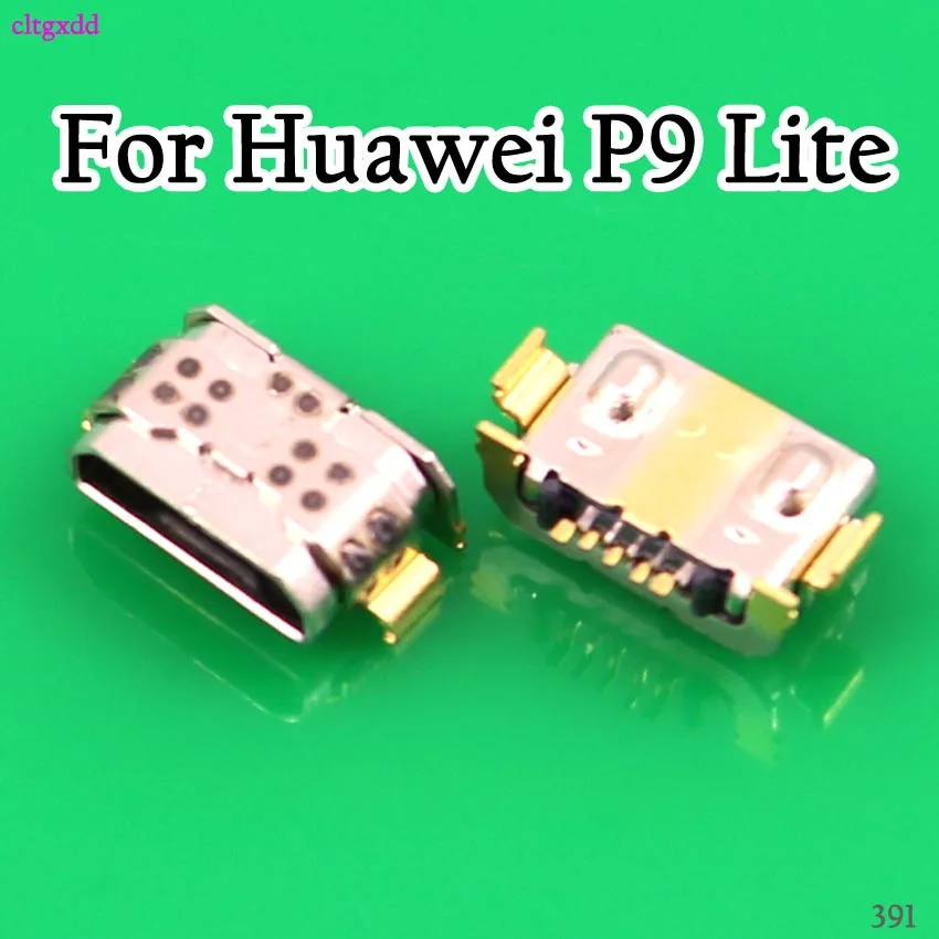 Cltgxdd 100 шт./лот Micro USB разъем для зарядки док-станция Huawei P9 Lite G9 Разъем зарядного