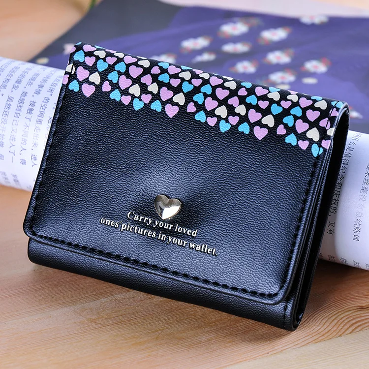 Женские кошельки женские короткие для карт ID держатель портмоне брендовый клатч