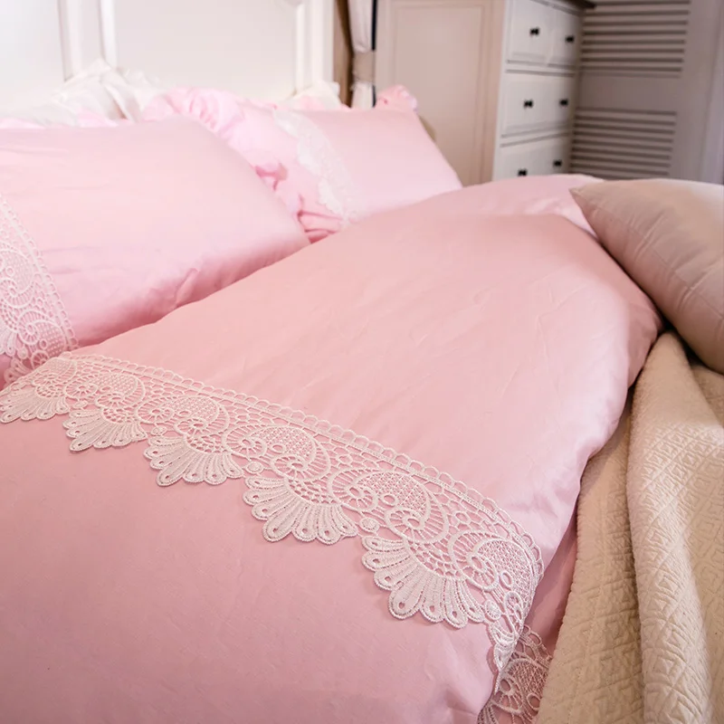 Набор из четырех предметов Шелковый пододеяльник Свадебный комплект