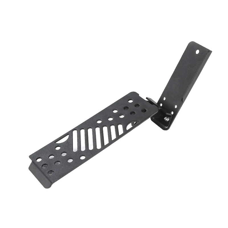 Black A Педали SHINEKA для Jeep Wrangler JL+ Автомобильный тормоз из алюминиевого сплава, педали для ног, подножки, накладки, Накладка для Jeep Wrangler JL - Название цвета: Black A