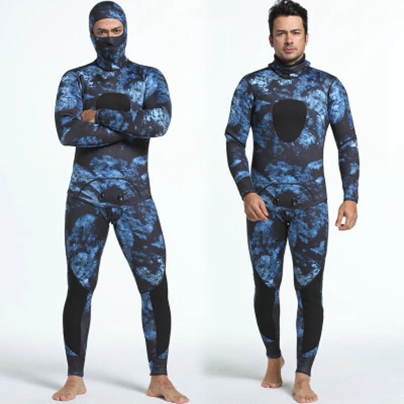 

Гидрокостюмы 3 мм, мужской костюм для плавания и серфинга, костюм для вождения из двух частей, гидрокостюм для подводной охоты, рафтинга, теп...