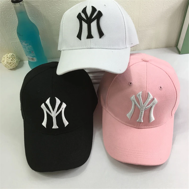 2017 модный бренд хлопок Мужская бейсболка NY snapback шляпу для мужчин Женщины Письмо