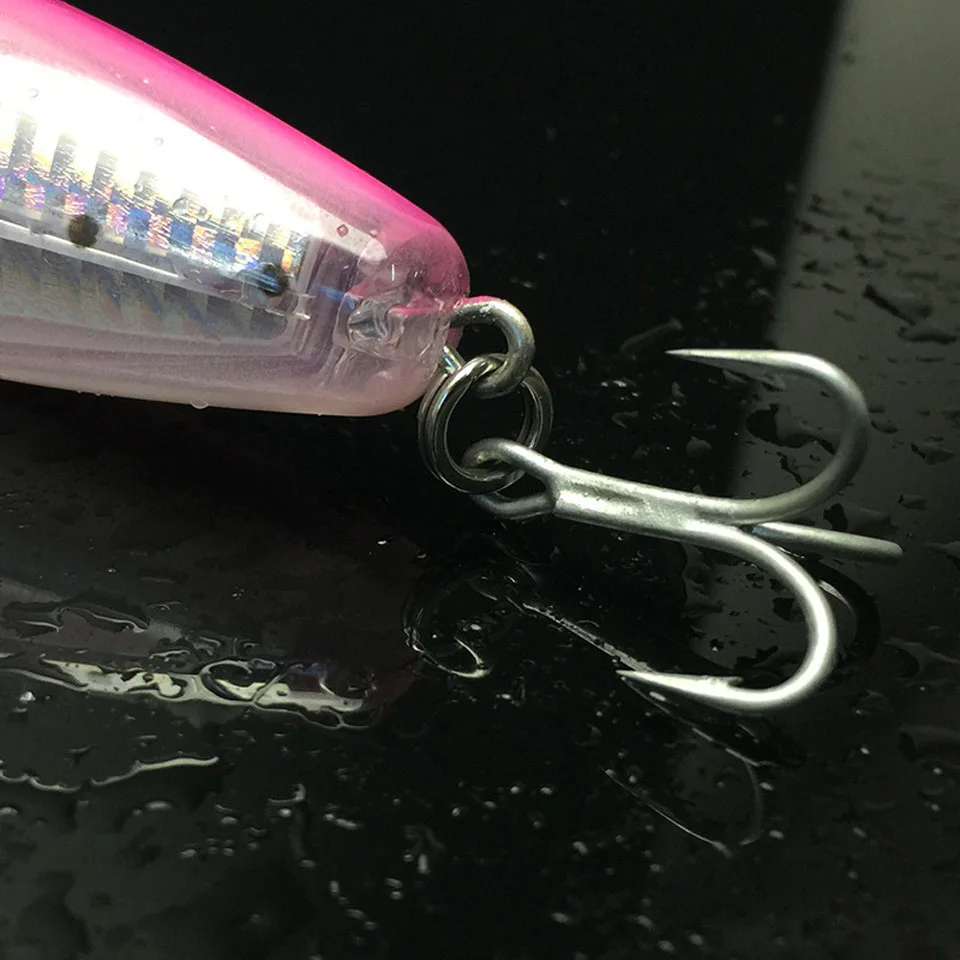 1 шт. металлическая приманка Pesca Wobbler Minnow жесткая Рыболовная Снасть рыболовная