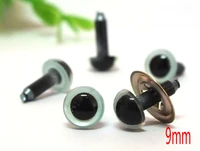 60pcslot plastic safety eyes with locking washers silver gray color