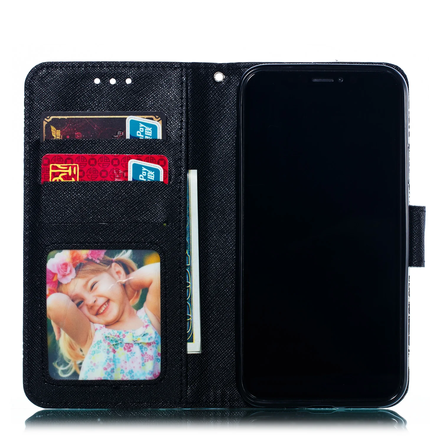 Luxury Magnetic Clasp Wallet Stand PU Leather Bag Cover Flip Phone Case 3D Pattern Butterfly For iPhone X XS XR XSMAX |