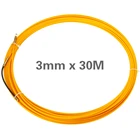 Стекловолоконный кабель Mayitr 30 м 3 мм, толкатели, канал, змеевидная лента, провод, трос, направляющее устройство