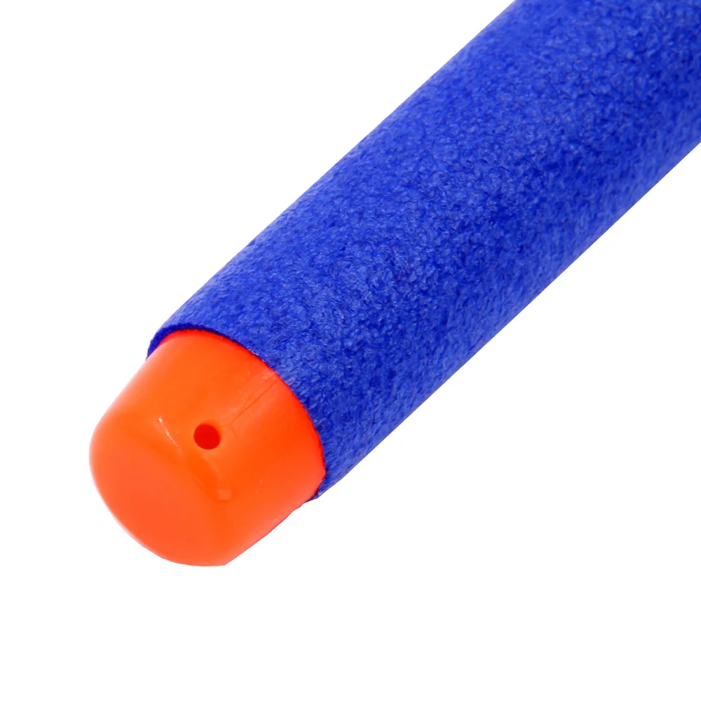 100 pcs Blue EKIND мягкая голова Дартс 7,2 см Заправка для Nerf комплект бластеров игрушечный пистолет - Цвет: 100 pcs Blue