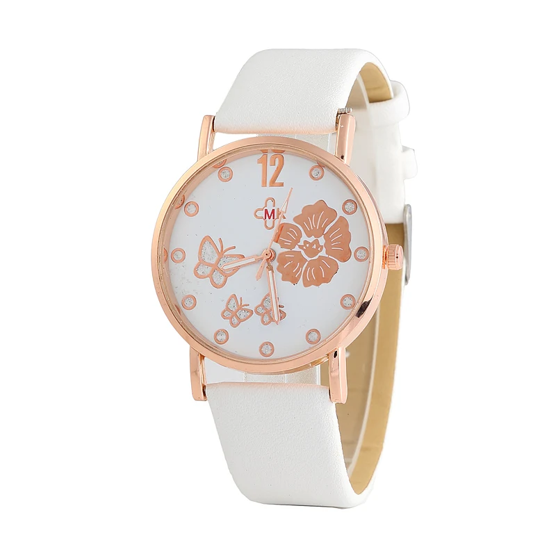 Мода бабочка Relojesl nueva moda reloj mujer Relojes де de женские часы браслет кварцевые elmers