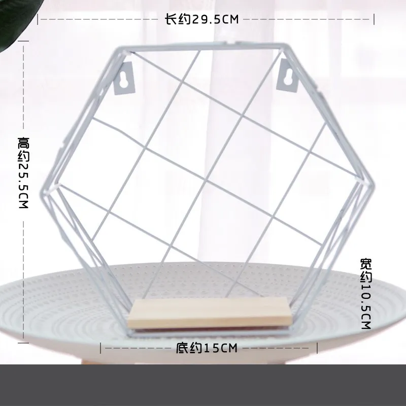 Настенные украшения для дома в скандинавском стиле настенная железная вешалка